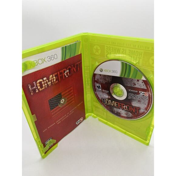 Homefront (Microsoft Xbox 360, 2011) CIB Complete Tested Game w/ Manual - Picture 4 of 7